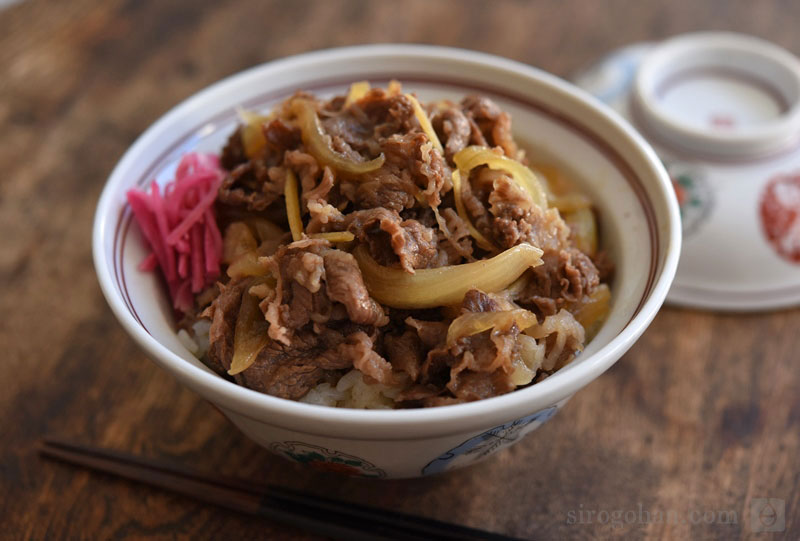 丼ものでno 1人気 牛丼レシピ 作り方 白ごはん Com