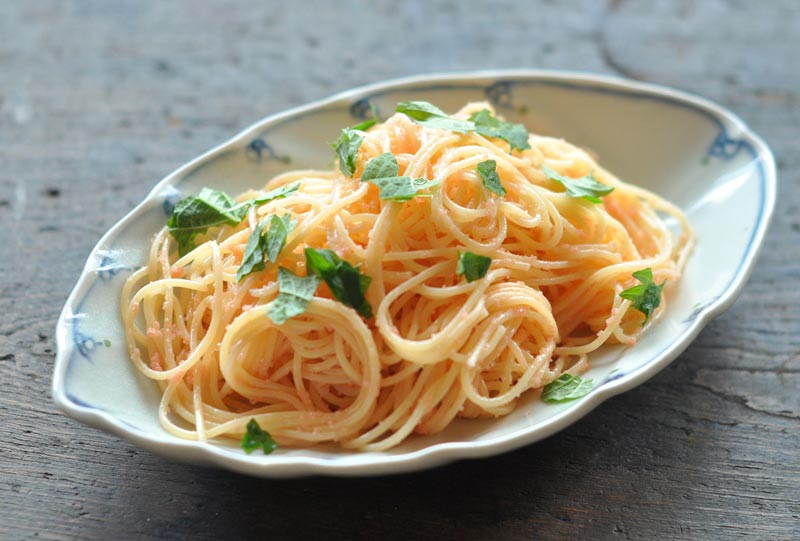 たらこ 明太子の和風パスタのレシピ 作り方 白ごはん Com