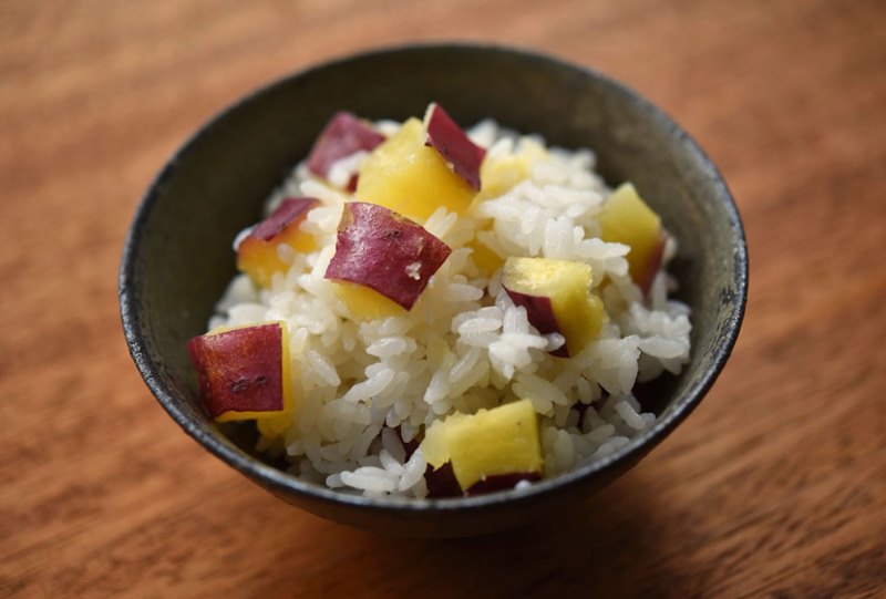 さつまいもごはん 芋ご飯 のレシピ 作り方 白ごはん Com