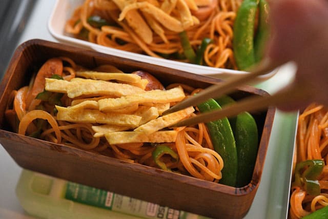 弁当出来上がり