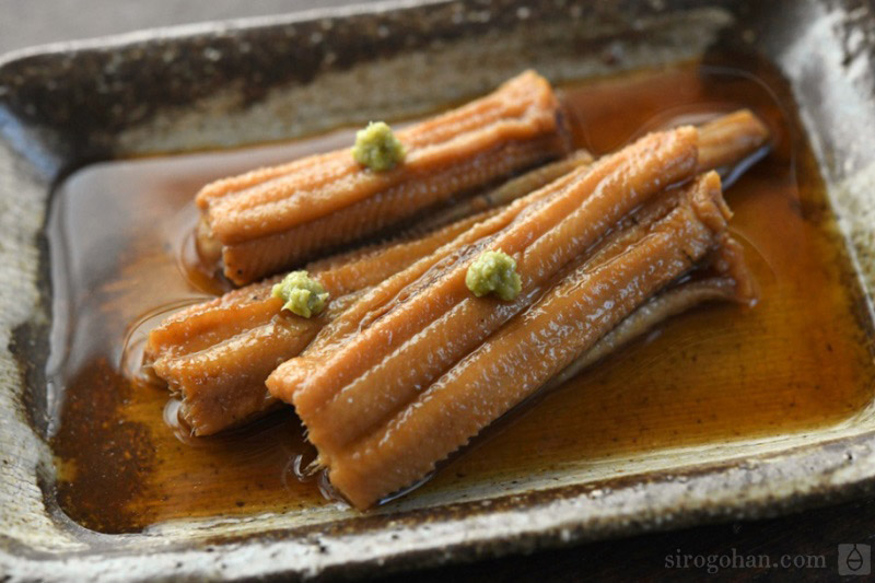 穴子の煮物（煮穴子）の写真