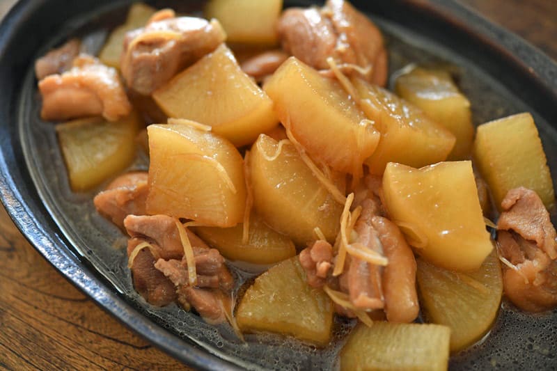 鶏大根のレシピ写真