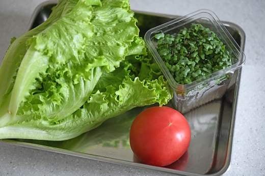 豚しゃぶサラダの具材