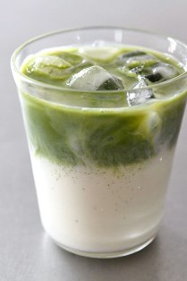 アイス抹茶ラテの写真