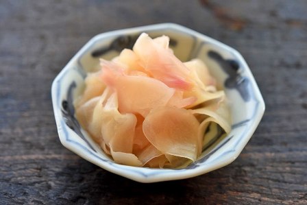 新生姜の甘酢漬け（ガリ）のレシピ写真