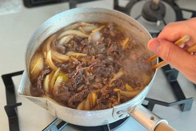 2倍量の煮はじめ