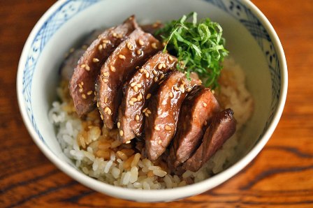 和風ステーキ丼