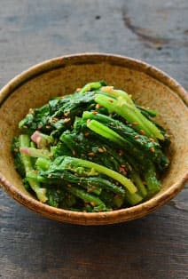 ほうれん草のごま和えの写真