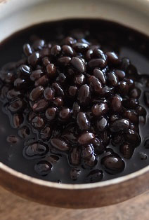 黒千石大豆の煮豆の写真