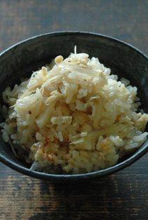 みょうがの炊き込みご飯