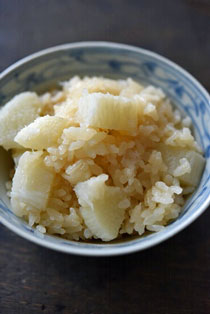 長芋の炊き込みご飯