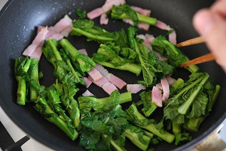 少し火の通った状態