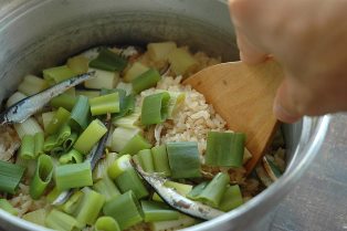 ねぎご飯