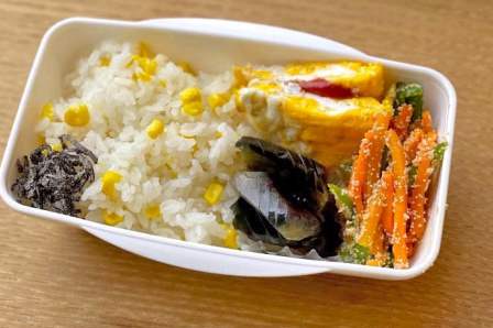 なすの煮浸しのお弁当