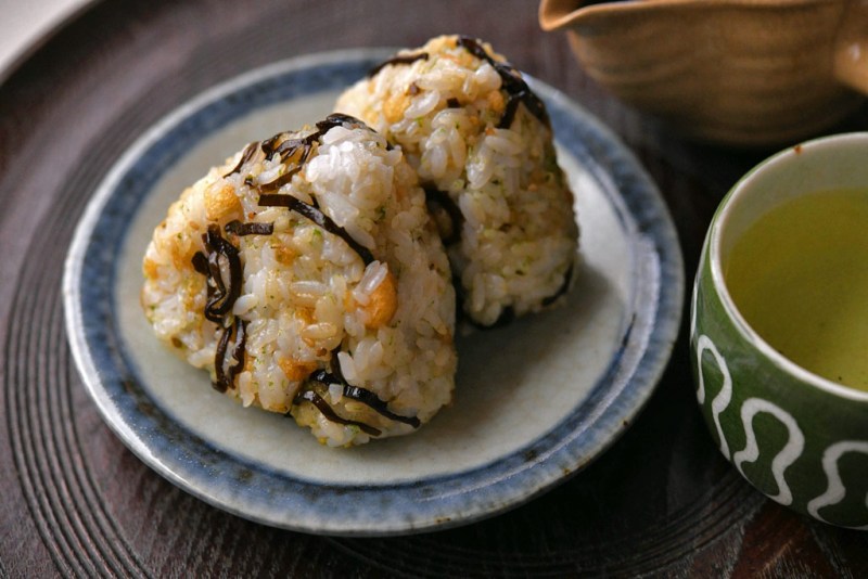 悪魔のおにぎり風の写真