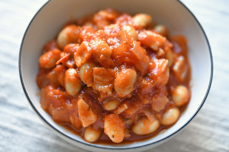 給食風のチリコンカンのレシピ写真