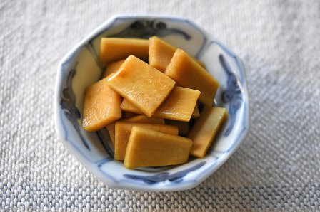 大根の皮のやみつき漬け