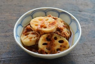 れんこんのおかか煮