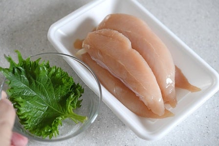 ささみの天ぷらの材料