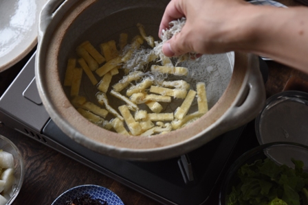 菜の花とじゃこの卵ぞうすいのレシピ 作り方 白ごはん Com