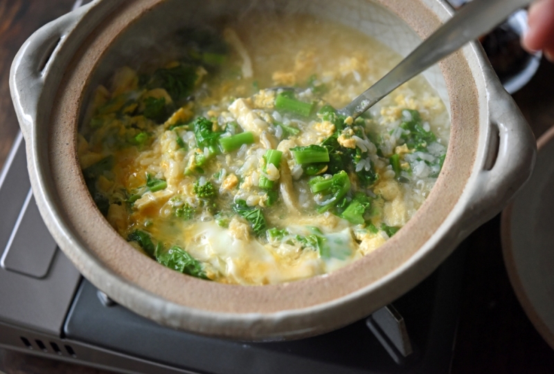 卵 雑炊 レシピ