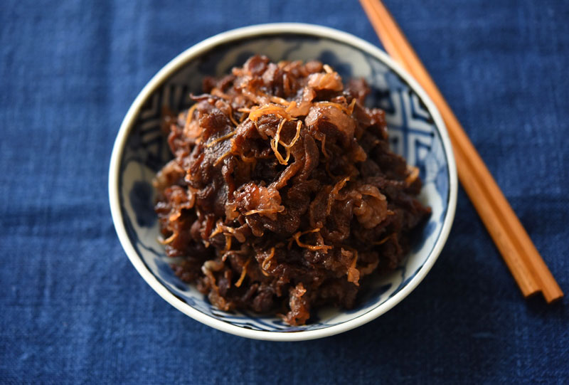 牛肉のしぐれ煮 佃煮 のレシピ 作り方 白ごはん Com