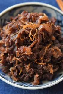 牛肉のしぐれ煮の写真