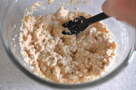 白和え衣の出来上がった状態