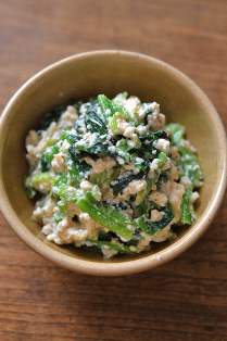 いちばん簡単な白和えの写真