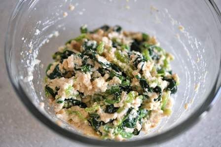 青菜の白和えの出来上がり