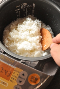 ごはんのおいしい炊き方（炊飯器編）の写真