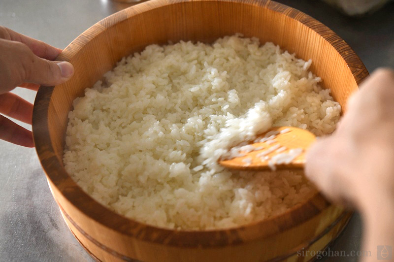 基本のすし飯 酢飯 の作り方 割合 白ごはん Com