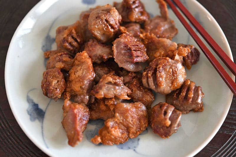 砂肝のやみつき炒めのレシピ写真