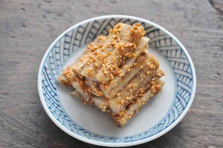 たたきごぼうのレシピ写真