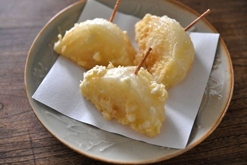 新玉ねぎ・玉ねぎの天ぷらのレシピ写真