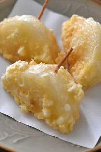 新玉ねぎ・玉ねぎの天ぷらの写真