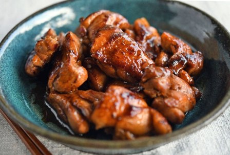 鶏肉の柚子胡椒焼き