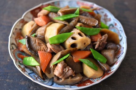 基本の筑前煮のレシピ写真