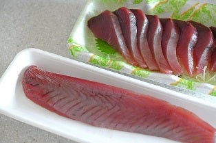 かつおの刺身