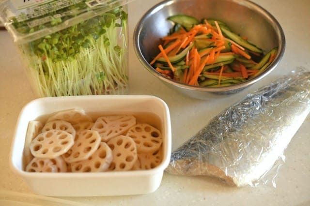 ちらし寿司の具材一覧