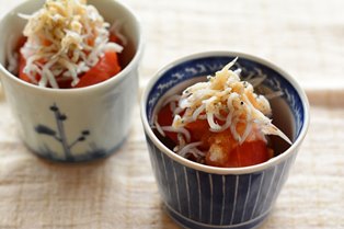 トマトしらすおろしのレシピ 作り方 白ごはん Com