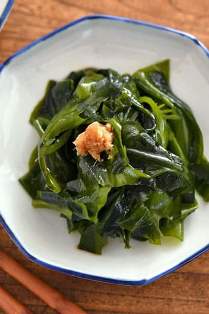 生わかめのゆで方・食べ方の写真