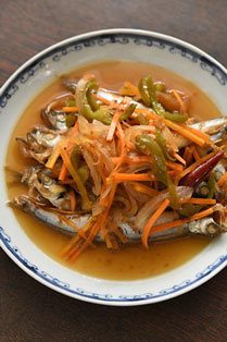 簡易ver.ししゃもの南蛮漬けの写真