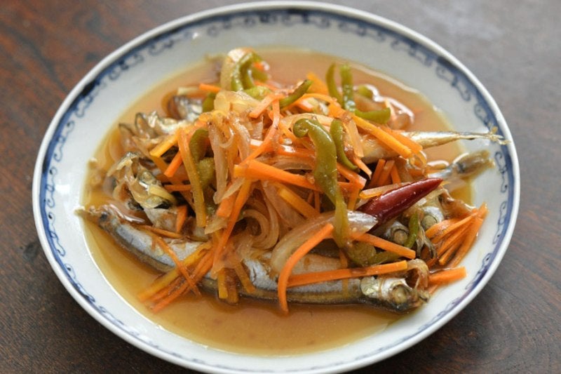 簡易ver.ししゃもの南蛮漬けの写真