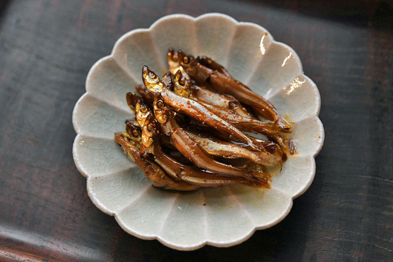 わかさぎの佃煮の写真