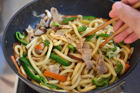 うどん レシピ 焼